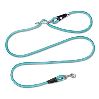 Curli Vario Comfort Leash LE25 Shock Absorbing Lead Turquoise Small