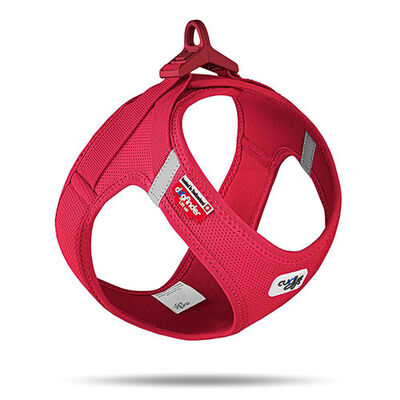 Curli Vest Harness Air-Mesh Red Dog Harness X-Small