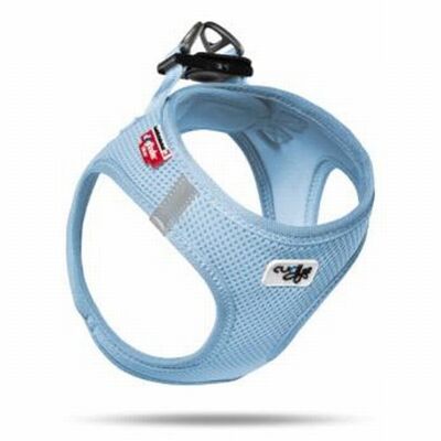 Curli Vest Air-Mesh Dog Harness Breathable Light Blue 3XS