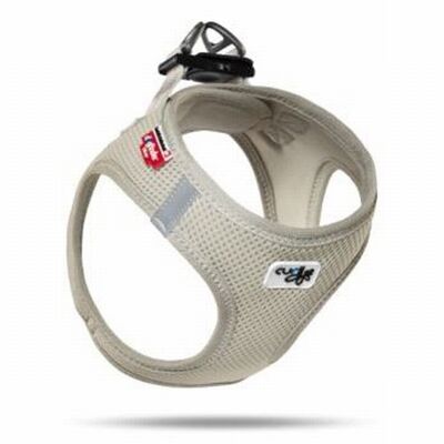 Curli Vest Air-Mesh Dog Harness Breathable Comfort Grey 3XS