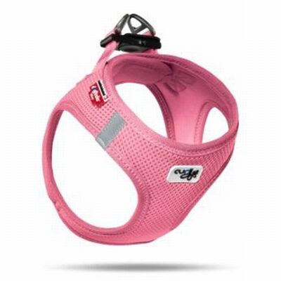 Curli Vest Air-Mesh Dog Harness Breathable Pink 3XS