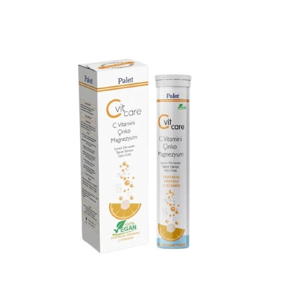 Cvitcare Vitamin C 20 Effervescent Tablets