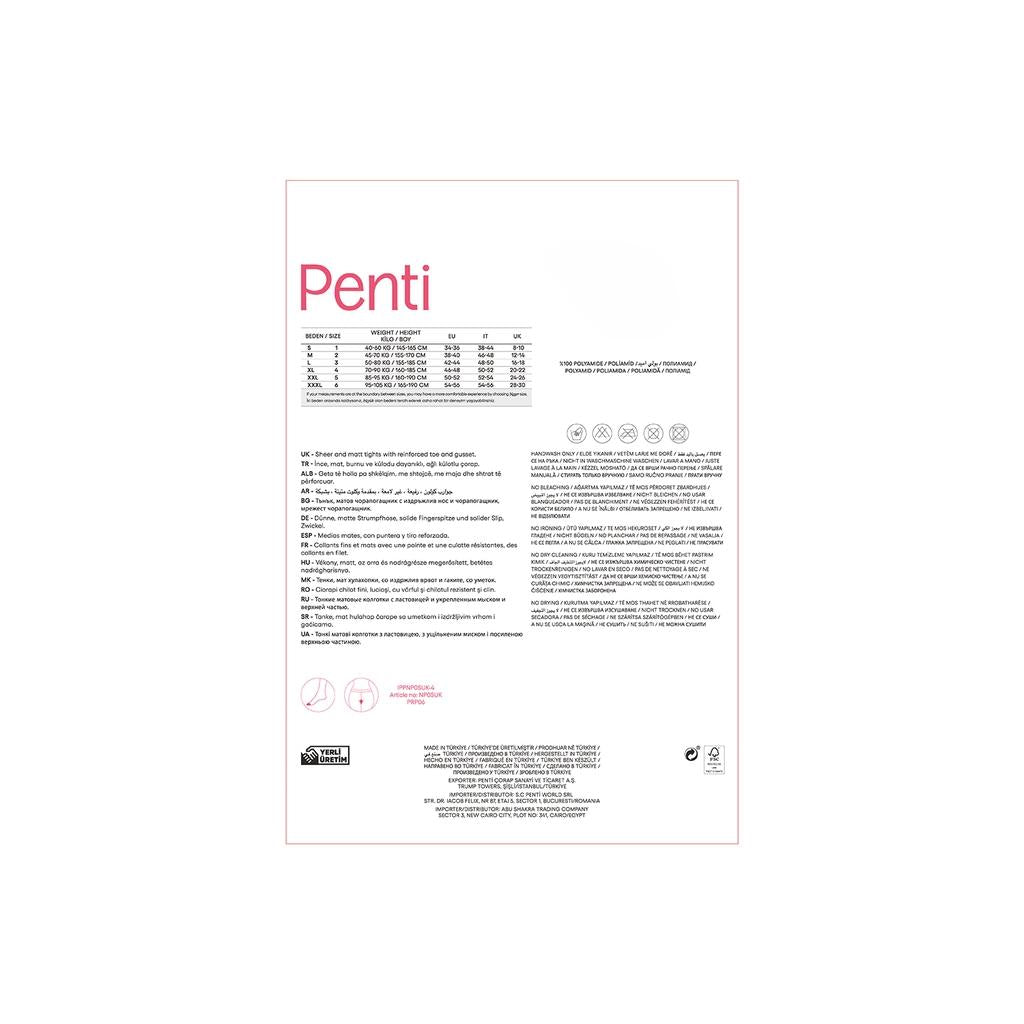 Penti Super Sheer Pantyhose in Nude 500/2