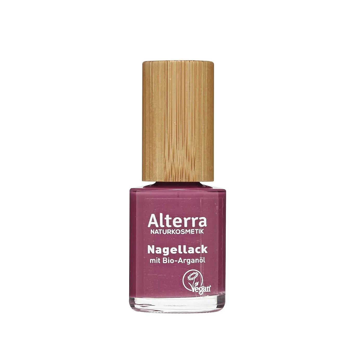 Alterra Nail Polish No04 Berry Glossy Finish 10ml