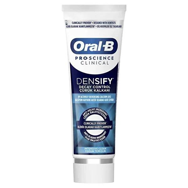 Oral B Pro-Science Clinical Densify Toothpaste for Enamel Density - 65ml Oral B Clinical Densify Toothpaste for Stronger Enamel oral b, pro science, clinical densify, toothpaste, enamel density, calcium loss reversal, advanced oral care, oral hygiene, dental health, tooth decay prevention, remineralizing toothpaste, clinically tested oral care