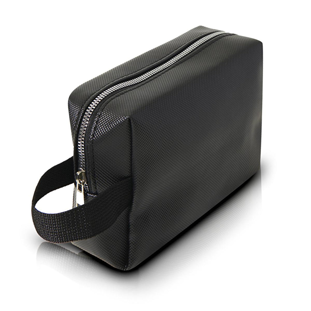 Eklips Men's Grooming Kit Toiletry Bag - Durable Synthetic Leather Travel Storage for Personal Care Essentials - view 2