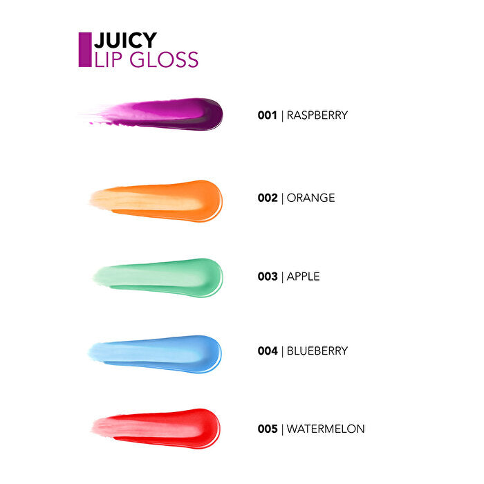 Flormar Juicy Nourishing Lip Gloss 002 Orange - Hydrating Formula | 5 Shades