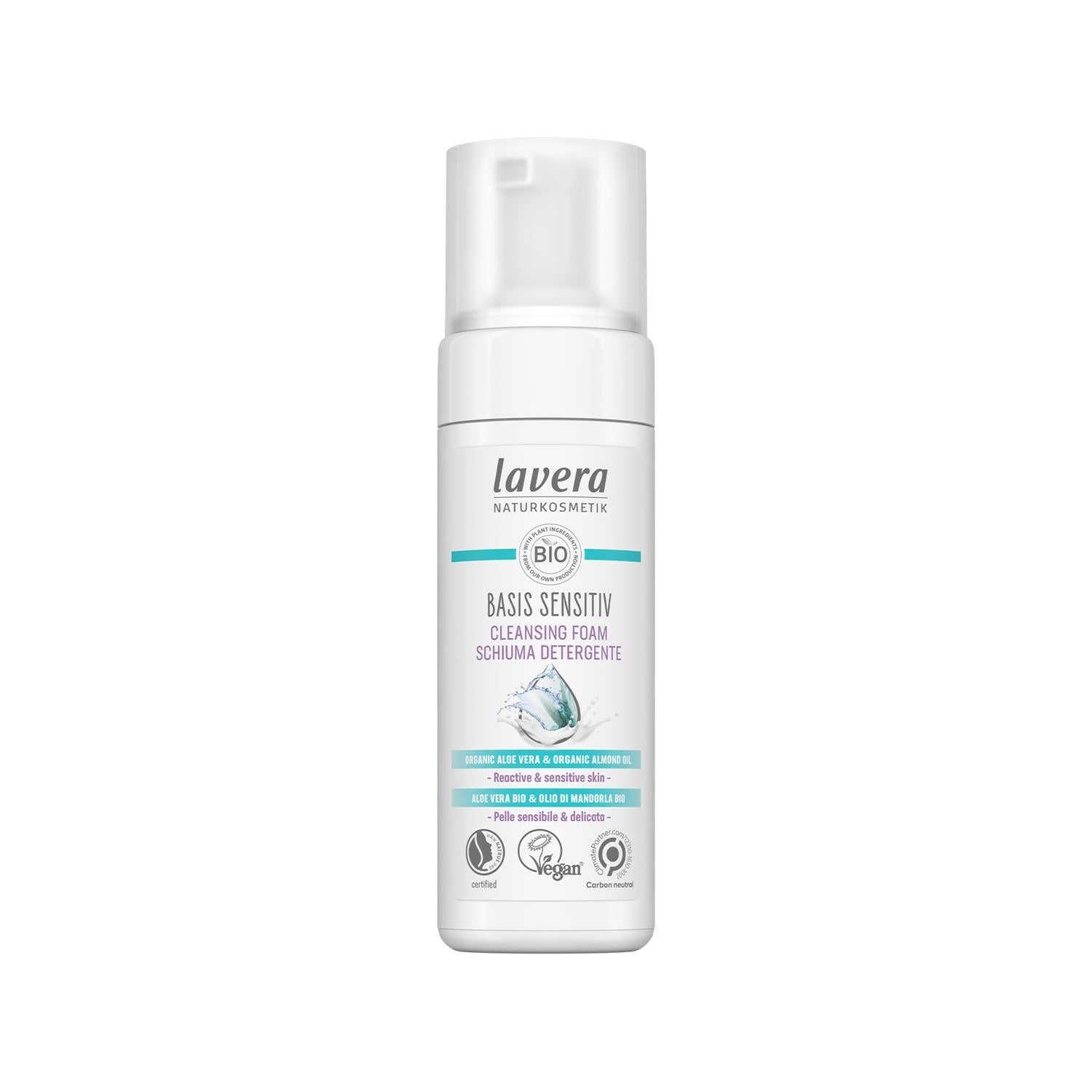 Lavera Basis Sensitiv: Gentle Facial Cleansing Foam - Natural Face Wash for Sensitive Skin - 5.07 fl oz Lavera Facial Cleanser: Gentle Foam for Sensitive Skin Lavera facial cleanser, Sensitive skin face wash, Gentle cleansing foam, Natural facial cleanser, Facial cleansing foam, Lavera Basis Sensitiv, Face cleansing foam, Sensitive skin cleanser, facial cleanser, face wash, cleansing foam, gentle cleanser, natural cleanser, sensitive skin, skincare, face care, beauty, personal care, daily cleanser, gentle f