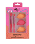 Eklips 5-Piece Makeup Brush and Sponge Set