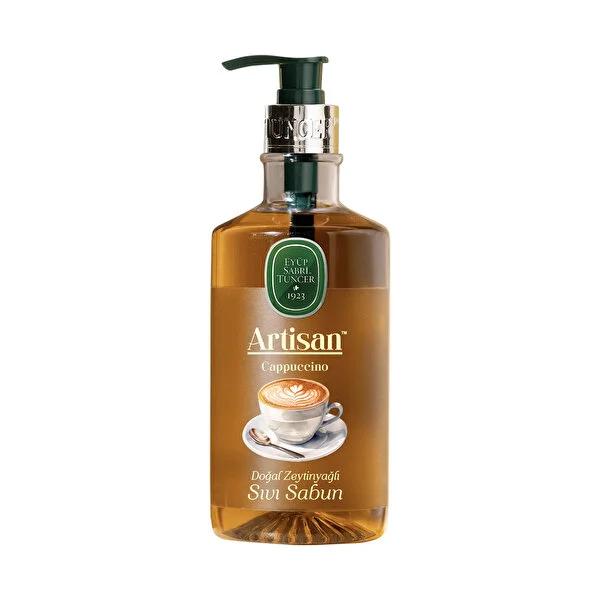 Eyup Sabri Tuncer Cappuccino Scented Liquid Hand Soap: Moisturizing Olive Oil & Vitamin E, Gourmet Sıvı Sabun - 600 ml Eyup Sabri Tuncer Cappuccino Liquid Hand Soap - Moisturizing Liquid hand soap, Cappuccino scented soap, Moisturizing hand soap, Olive oil hand soap, Vitamin E hand soap, Sıvı sabun, Gourmet hand soap scent, Eyup Sabri Tuncer soap, aromatherapy, hand care, skin care, natural ingredients, Turkish soap, moisturizing, hydrating, antioxidant, cleansing, refreshing, warm scent, comforting scent, 