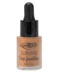 PuroBio Sublime Drop Foundation 02 - Natural Mineral Foundation for Flawless Skin with Antioxidant Benefits - Foundation