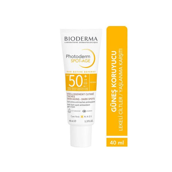 Bioderma Photoderm Spot-Age Sunscreen Cream SPF50+ - Anti-aging, Moisturizing, High SPF Protection Bioderma Photoderm Spot-Age SPF50+ Sunscreen Cream Sunscreen Cream SPF50+, Anti-aging Sunscreen, Bioderma Photoderm Spot-Age, High SPF Sunscreen, Moisturizing Sunscreen, Normal Skin, Dry Skin, Sensitive Skin, Daily Protection, Anti-aging Skin Care, Photostable Sunscreen, Non-comedogenic
