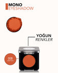 Flormar Mono High-Pigment Shimmer Eyeshadow 4g