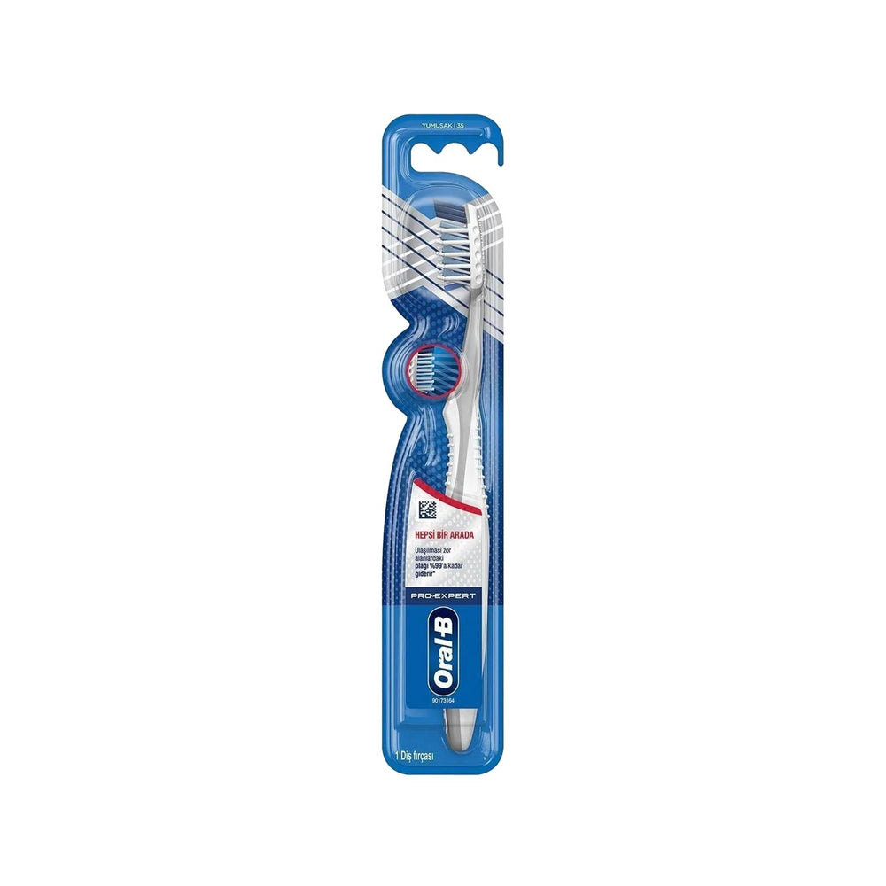 Oral-B Oral-B Pro-Expert Toothbrush Heads - Soft Bristle Electric Toothbrush Replacement Heads for Enhanced Oral Hygiene Oral-B Pro-Expert Toothbrush Heads - Soft Bristle Replacement Heads Oral-B Pro-Expert Toothbrush Heads, Soft Bristle Toothbrush Heads, Electric Toothbrush Replacement Heads, Oral Hygiene Accessories, Dental Care Products, Oral Care, Toothbrush Heads, Electric Toothbrushes, Oral-B, Dental Hygiene, Gum Care, Plaque Removal, Sensitive Teeth, Gum Health