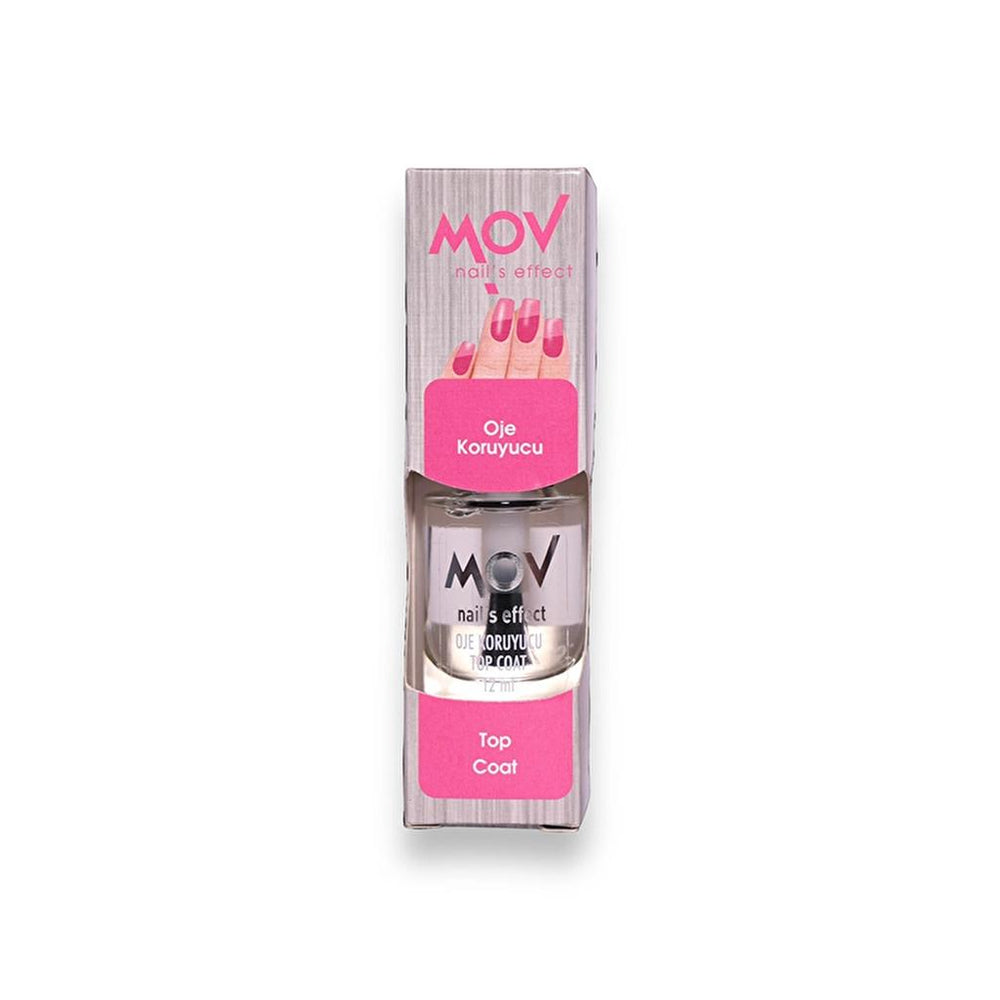 Mov Nail Polish Protector High-Shine Top Coat 12 ml