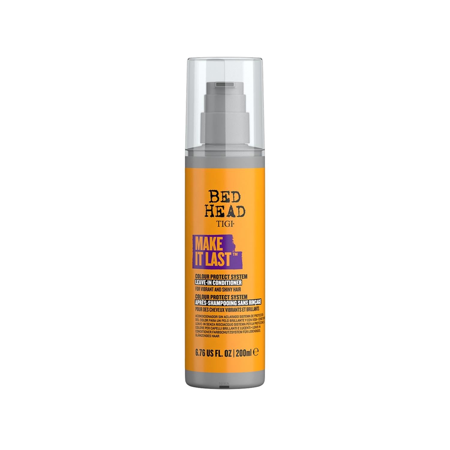 Tigi Bed Head Make It Last Color-Protecting Leave-in Hair Cream for Vibrant Colored Hair - 200ml Tigi Bed Head Make It Last Leave-in Hair Cream for Colored Hair Tigi Bed Head Make It Last, color-protecting leave-in hair cream, colored hair care, hair nourishment, color vibrancy, leave-in hair cream, hair color protection, hair care products, colored hair, vibrant hair color, hair moisturization