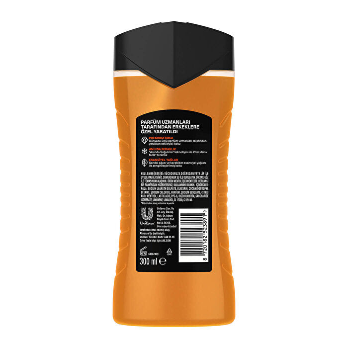 Axe Premium Collection Copper Santal Shower Gel - 10oz | 3-in-1 Formula - view 10