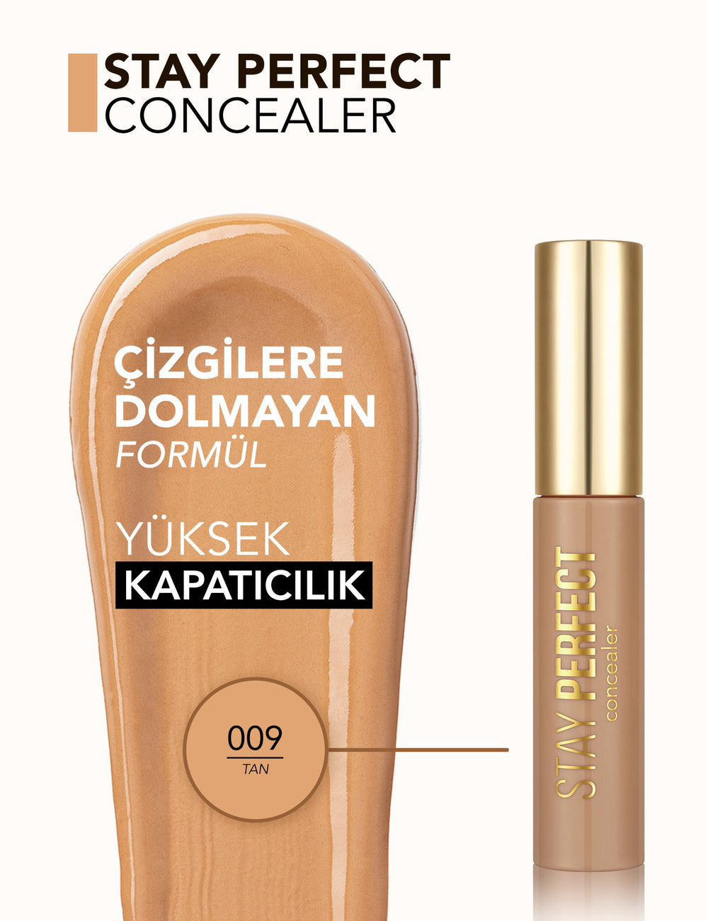 Flormar Stay Perfect High Pigment Semi-Matte Liquid Concealer
