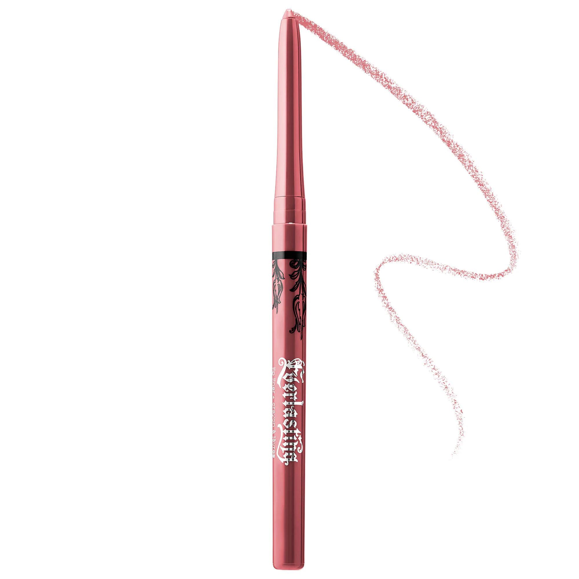 KVD Vegan Beauty Everlasting Lip Liner: Long-Lasting, Weightless, Cruelty-Free Definition & Saturated Color KVD Vegan Lip Liner: Long-Lasting, Weightless Color & Definition lip liner, long-lasting lip liner, vegan lip liner, cruelty-free lip liner, paraben-free lip liner, weightless lip liner, highly pigmented lip liner, comfortable lip liner, lip pencils, lip makeup, makeup, long wear lip liner, smudge-proof lip liner, feather-resistant lip liner, defining lip liner, cosmetic, beauty, lip color, lip contou