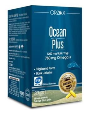 Ocean Plus Omega-3 Supplement - 1200 mg Purified Fish Oil Capsules - image 4