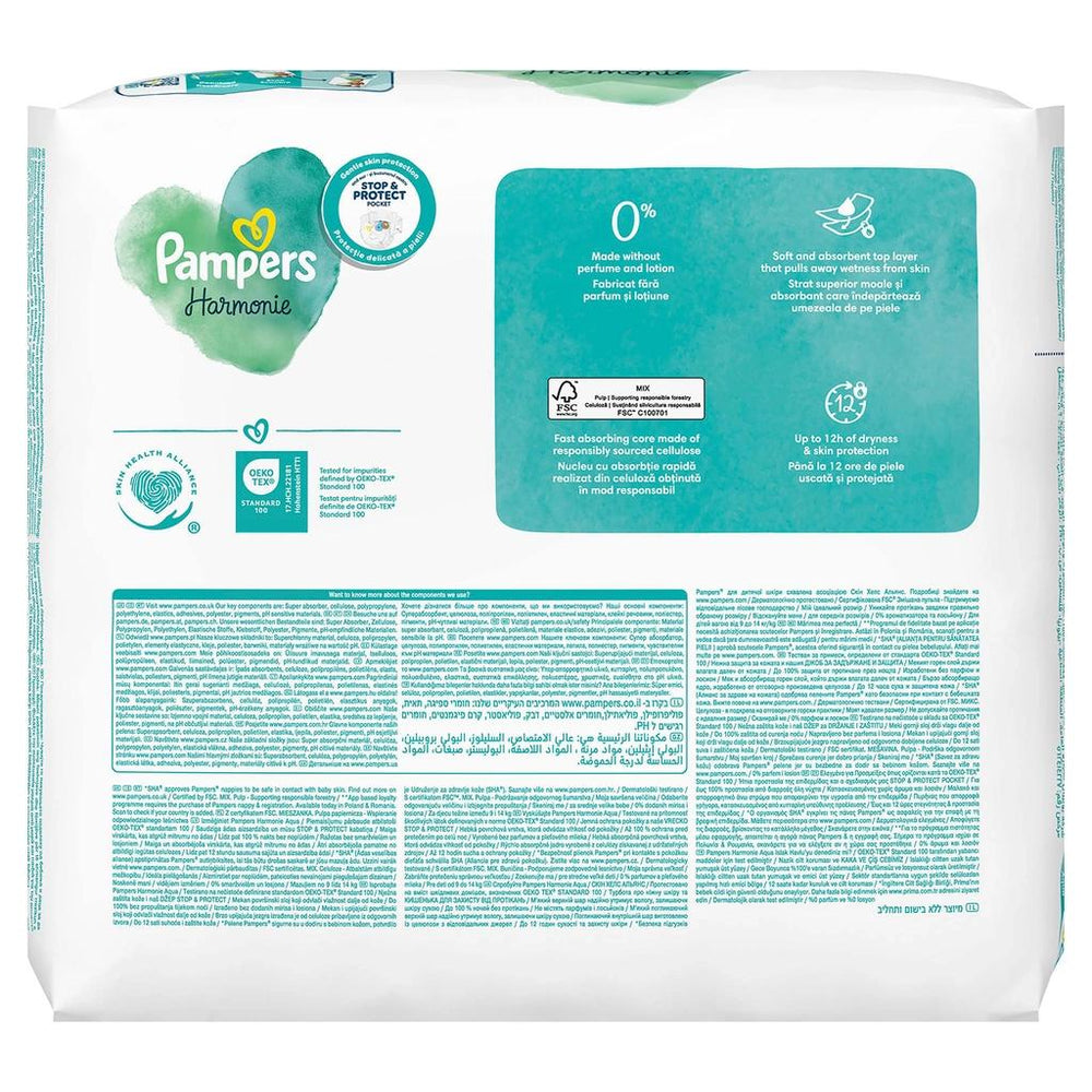 Pampers Prima Harmonie Size 4 Diapers 28 Count