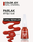 Flormar Color Joy High-Pigment Glossy Nail Polish 11ml