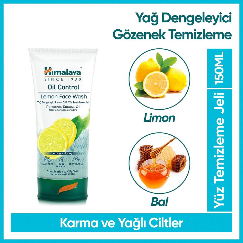 Himalaya Lemon Face Wash Oil Balancing Gel 150 ml