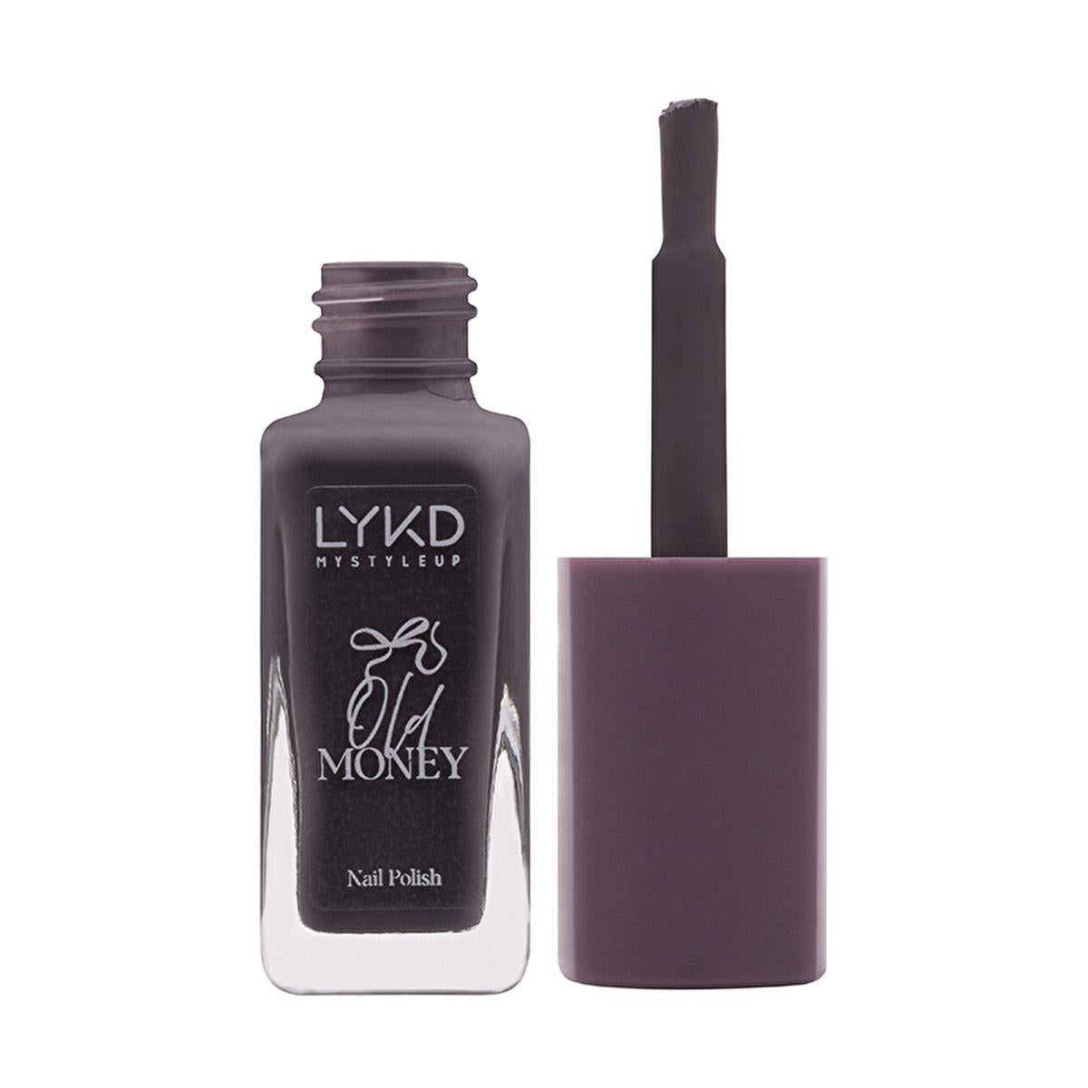 LYKD Old Money Dull Purple Nail Polish - Elegant Cosmetic Nail Coloring Solution LYKD Dull Purple Nail Polish - Elegant Nail Color Nail Polish, Dull Purple Nail Polish, LYKD Old Money Series, Cosmetic Nail Coloring, Nail Beauty Products, Elegant Nail Color, Muted Tones, Nail Care, Beauty Products, Cosmetics, Nail Polish Collection