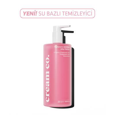 Cream Co. Hyaluronic Acid Glow Jelly Cleanser - Gentle, Moisturizing, Vegan Skincare for Sensitive Skin Cream Co. Hyaluronic Acid Glow Jelly Cleanser - Vegan & Hypoallergenic hyaluronic acid cleanser, vegan skincare, hypoallergenic cleanser, gluten-free cosmetics, moisturizing jelly cleanser, sensitive skin products, cruelty-free skincare, gentle cleanser, niacinamide benefits, PGA moisturizing, dermatologically tested products