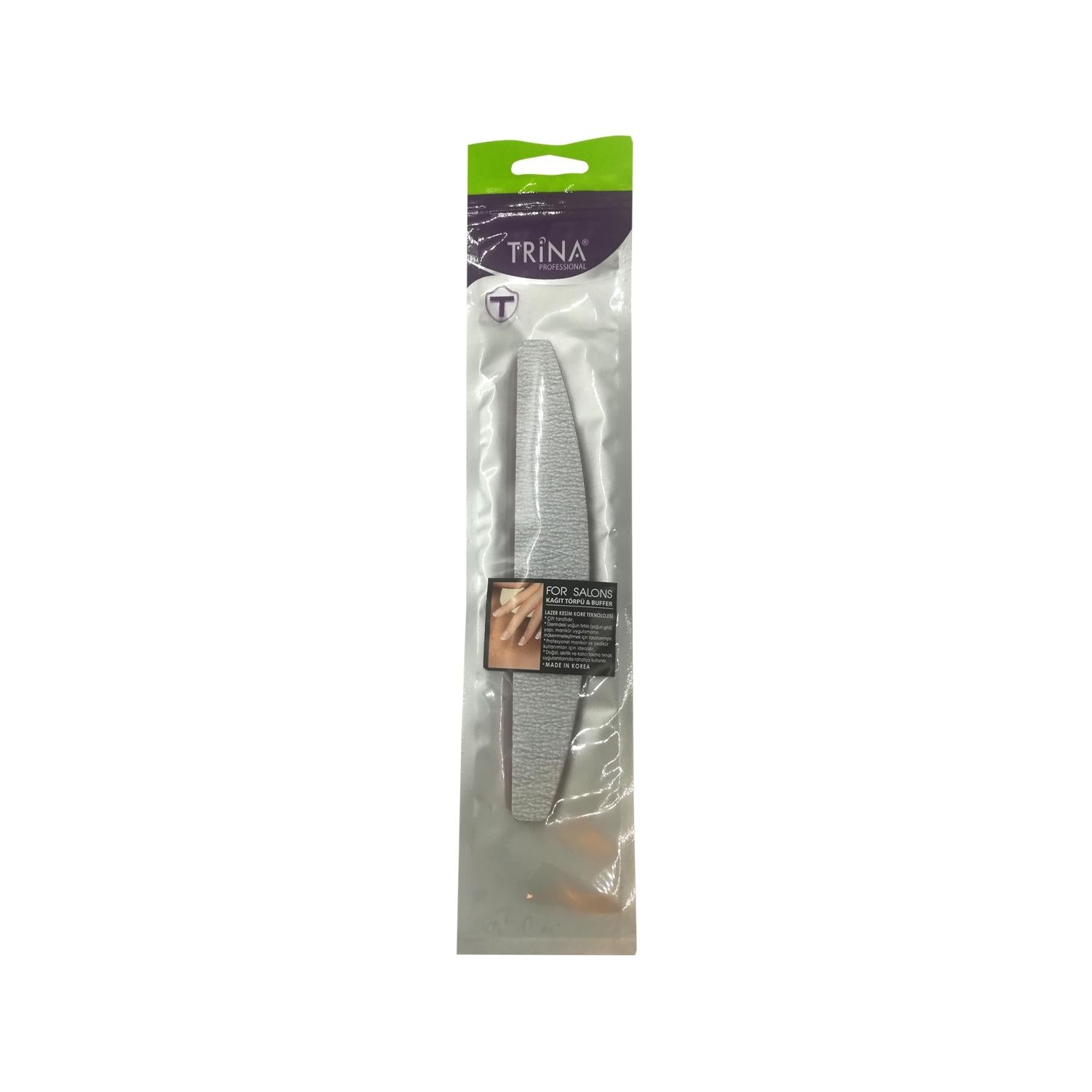 Trina Steel Nail File - Durable &amp; Effective Nail Care Tool for Personal Grooming - image 4