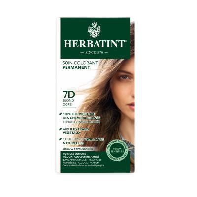 Herbatint 7D Golden Blonde Hair Dye: Natural, Plant-Based Color for Sensitive Scalp | Ammonia &amp; Paraben-Free Herbal Hair Coloring - image 4