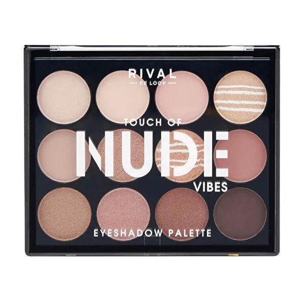 Rival de Loop: Touch of Nude Eyeshadow Palette - Blendable, Pigmented, Shimmer & Matte Nude Colors for Versatile Eye Makeup Looks Rival de Loop Nude Eyeshadow Palette: Blendable & Pigmented! eyeshadow palette, nude eyeshadow, matte eyeshadow, shimmer eyeshadow, neutral eyeshadow palette, blendable eyeshadow, pigmented eyeshadow, eye makeup, touch of nude eyeshadow, eye shadow, makeup, beauty, cosmetics, nude palette, shimmer palette, matte palette, blendable, highly pigmented, eye looks, makeup enthusiasts,