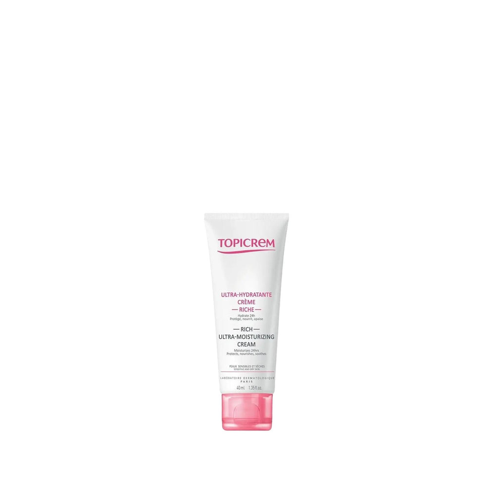 Topicrem Hydra+ Rich Moisturizing Radiance Cream - 40ml - Hydrating Skincare for Dry, Sensitive Skin Topicrem Hydra+ Moisturizing Cream - Hydrating Skincare moisturizing cream, hydrating skincare, Topicrem Hydra+, rich moisturizer, radiance cream, sensitive skin care, dry skin solution, skincare routine, daily moisturizer, dermatologically tested, compact skincare, travel skincare
