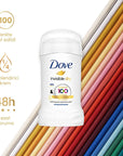 Dove Invisible Dry Antiperspirant Deodorant Stick for Women - 48 Hour Protection, Stain-Free, Moisturizing - - Face Cream
