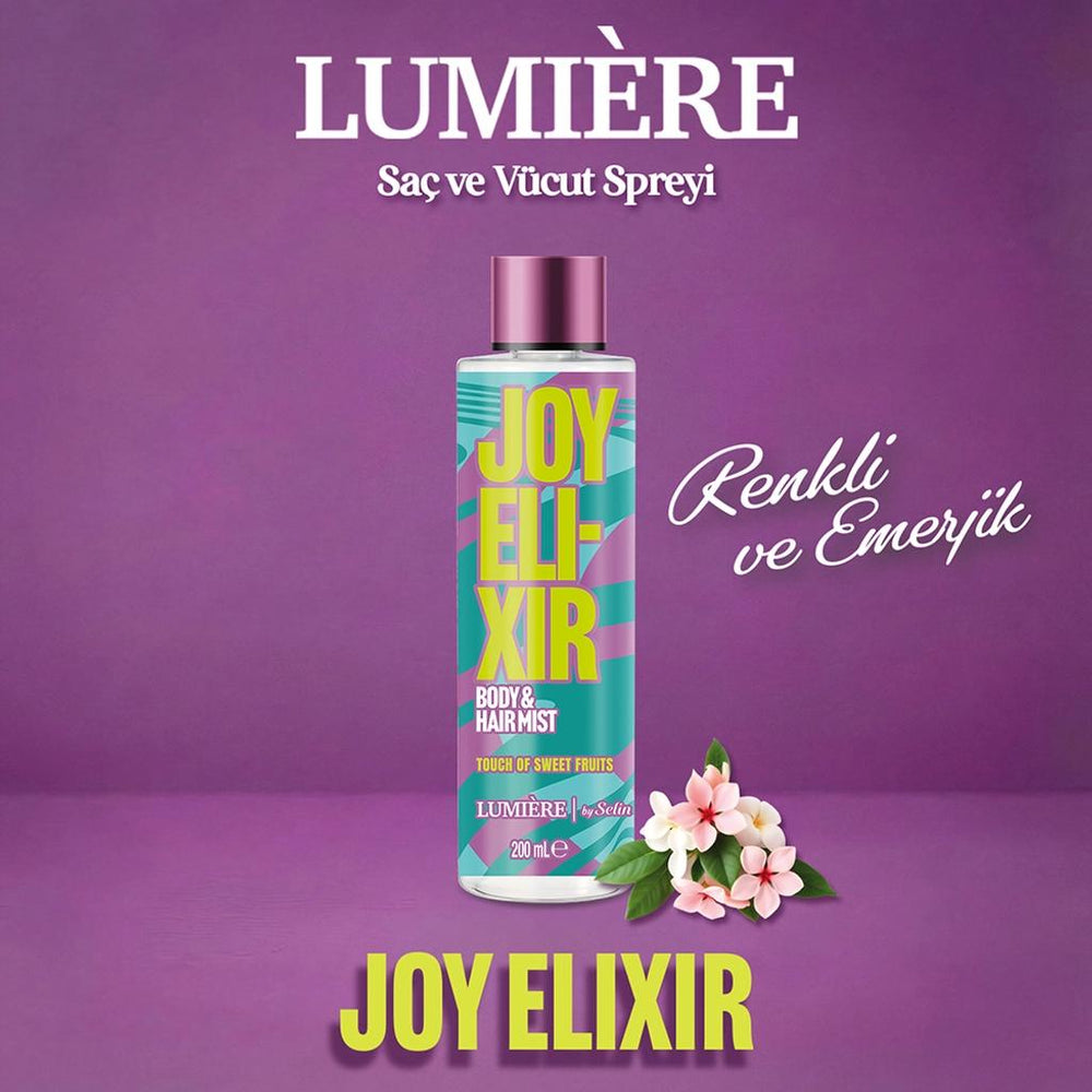 Lumiere Joy Elixir Hair & Body Mist for Refreshing Scent 200 ml