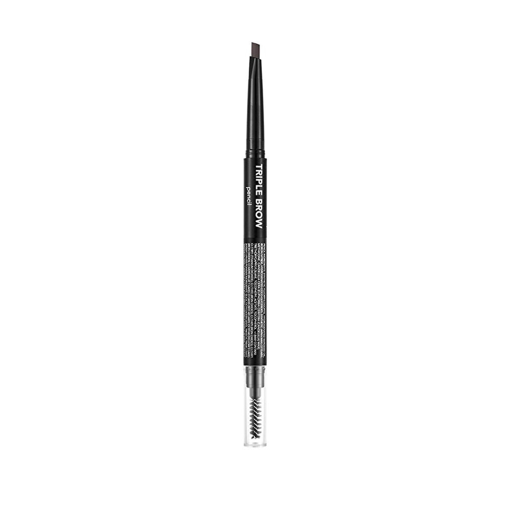 Flormar Triple Brow Fırça ve Pudra Başlıklı Kaş Kalemi - Multi-Functional Eyebrow Makeup Pencil, Powder & - Eyebrow Pencil