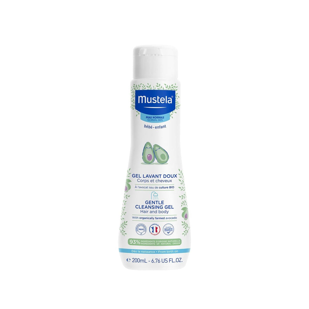 Mustela Gentle Cleansing Newborn Baby Shampoo 200ml - Hypoallergenic, Dermatologically Tested, Gentle Cleansing for Sensitive Skin - image 2