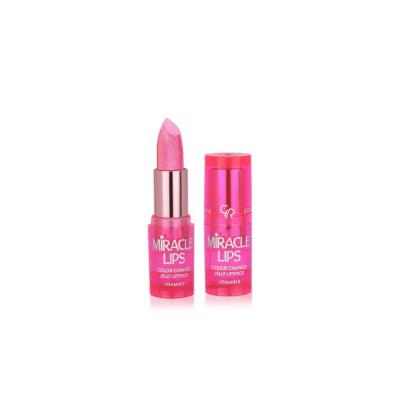 Golden Rose Color Changing Jelly Lipstick 3.7g - Berry Pink Shade with Natural Glossy Finish - image 10
