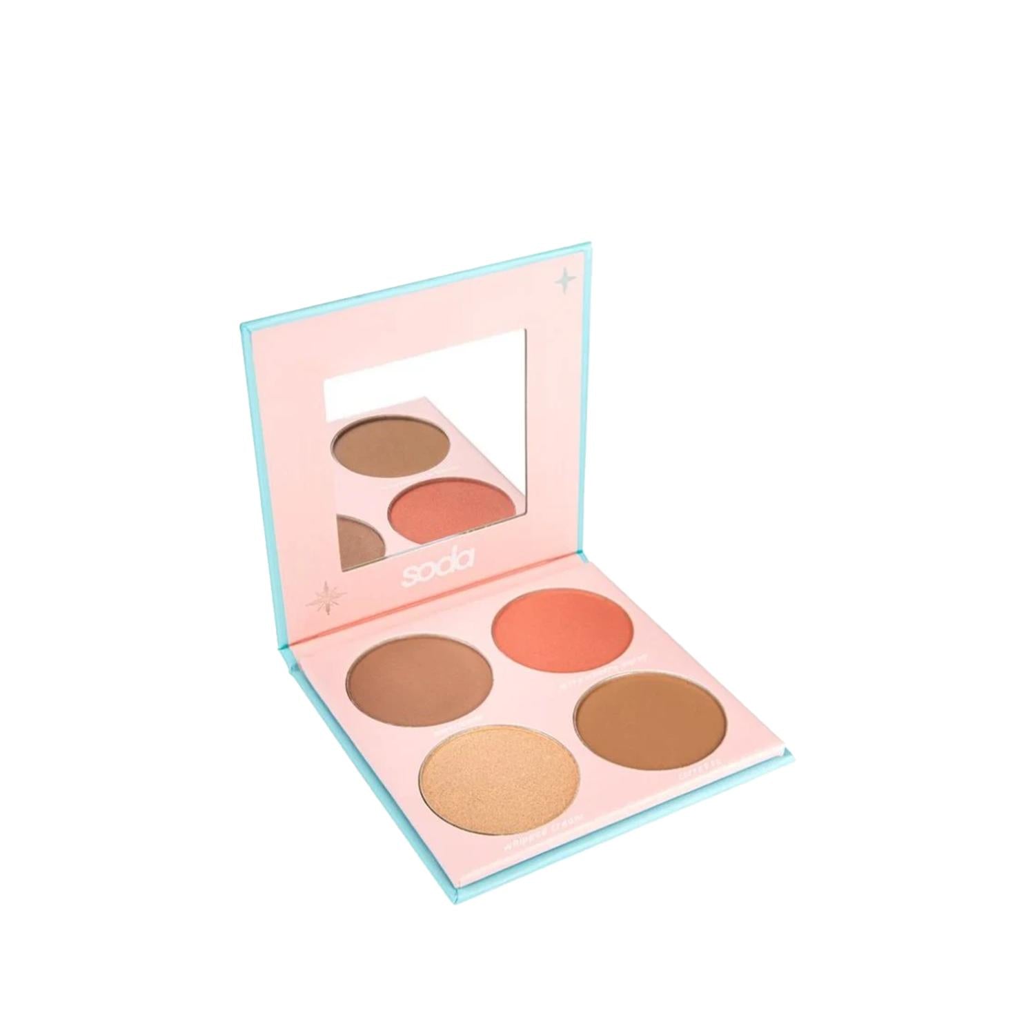 Soda Coffee Magic Makeup Palette 002 - Compact Face Makeup Cosmetics for Varied Looks Soda Coffee Magic Makeup Palette 002 - Compact Cosmetics makeup palette, face makeup, cosmetics, Soda Coffee Magic, compact makeup, beauty products, makeup essentials, portable cosmetics, versatile makeup, travel makeup, everyday makeup, evening makeup looks