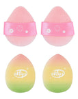 Eklips Rubycell Makeup Sponge Puff Set 4-Pack