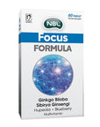 NBL Focus Formula Cognitive Support Supplement - Enhances Mental Clarity & Focus with Ginkgo Biloba, Gotu Kola & Siberian Ginseng - 30 Tablets - image 5