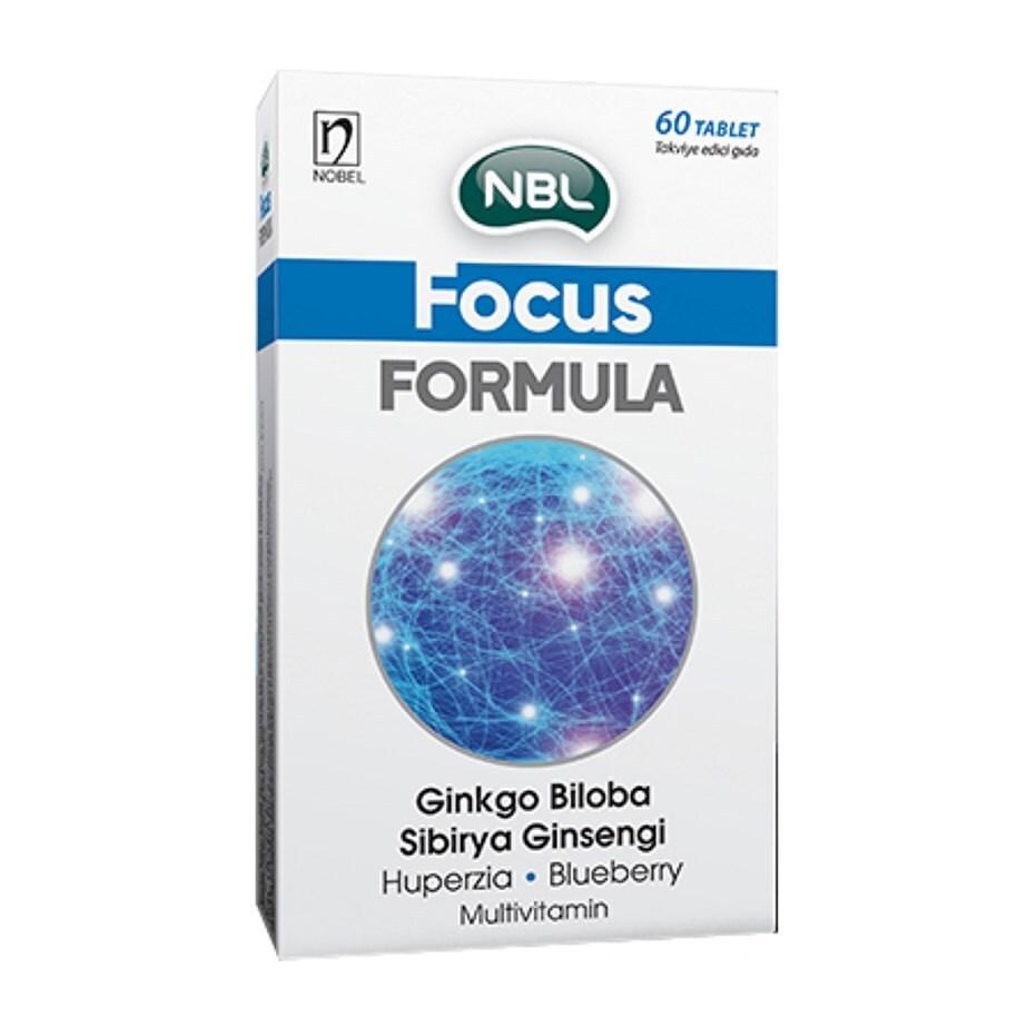 NBL Focus Formula Cognitive Support Supplement - Enhances Mental Clarity & Focus with Ginkgo Biloba, Gotu Kola & Siberian Ginseng - 30 Tablets - image 5