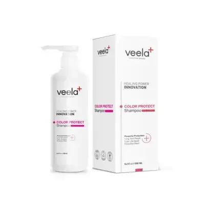 Veela Nourishing Shampoo for Colored Hair - 500ml, Protective and Moisturizing Hair Care Veela Nourishing Shampoo for Colored Hair - Protective Care nourishing shampoo for colored hair, protective hair care, Veela shampoo, colored hair care products, hair nourishment and protection, hair care routine, colored locks, moisturizing shampoo, 500ml shampoo, Veela brand