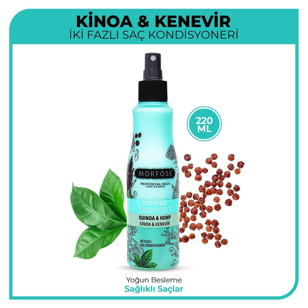 Morfose Quinoa & Hemp Dual Phase Conditioner Spray 220 ml