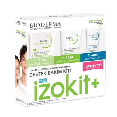Bioderma Sebium Isokit+ Skin Care Set for Balanced Skin