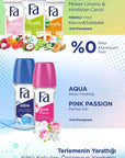 Fa Aqua Women Deodorant Roll-On 50ml - Long-Lasting Freshness | Antiperspirant - image 4
