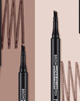 Flormar Brow Micro Filler Pen: Achieve Natural, Long-Lasting Fuller Eyebrows with Easy Application - Deep Brown Flormar Brow Micro Filler Pen - Natural Eyebrow Look eyebrow micro filler pen, eyebrow filling pen, liquid eyebrow pen, long lasting eyebrow filler, natural eyebrow look, sparse eyebrow solution, brow micro filler, Flormar eyebrow pen, easy eyebrow filler, eyebrow makeup, eyebrow filler, eyebrow pencil, brow pen, brow makeup, brow grooming, natural brows, defined brows, long-wearing, smudge-proof,