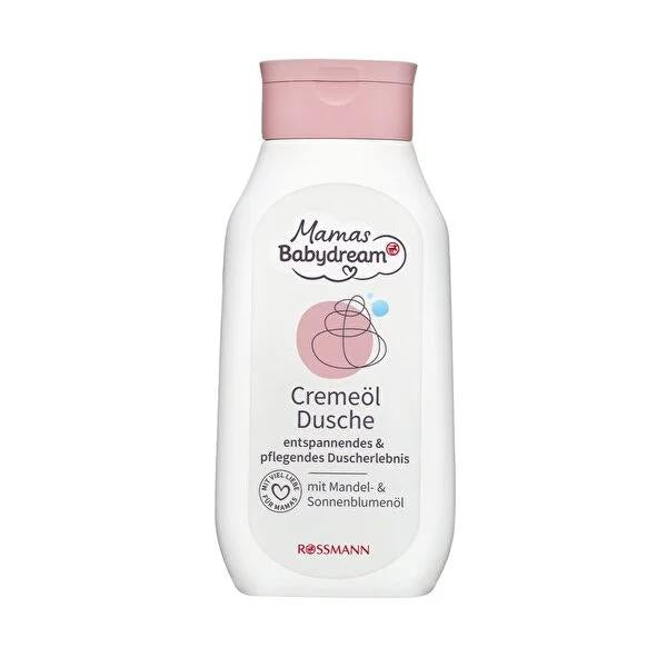 Babydream: Creamy Shower Gel for Moms with Almond Oil - Gentle, Dye-Free, and Moisturizing for Sensitive Skin (6.76 fl oz) Babydream Creamy Shower Gel: Almond Oil, Gentle & Moisturizing creamy shower gel, shower gel for mothers, moisturizing shower gel, almond oil shower gel, gentle skin cleanser, dye-free shower gel, sensitive skin shower gel, natural shower gel,  babydream shower gel, milk protein shower gel, shower gel, body wash, bath products, skincare, natural oils, almond oil, sunflower oil, sensitiv