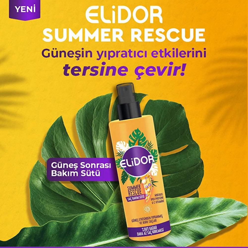 Elidor Summer Rescue Hair Milk for Sun Protection 200 ml