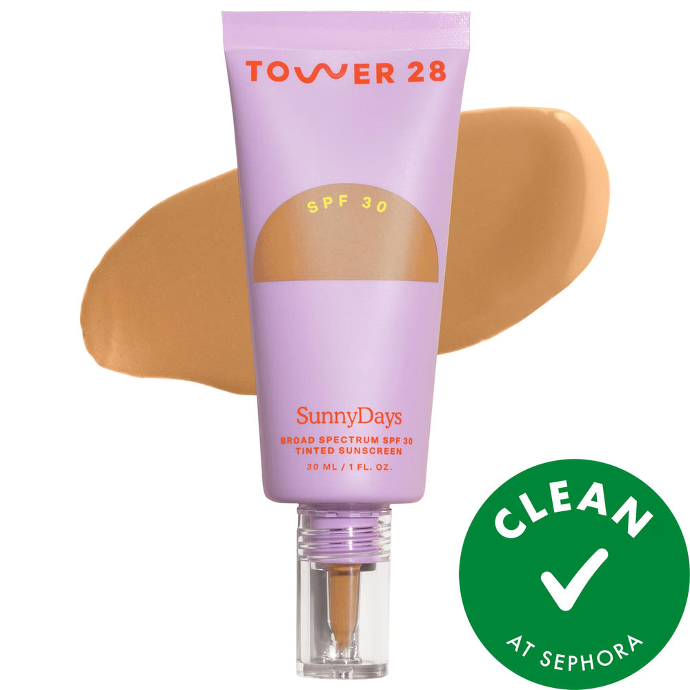 SunnyDays SPF 30 Tinted Sunscreen Foundation - Vegan, Gluten-Free, Cruelty-Free Makeup with Natural Finish SunnyDays SPF 30 Tinted Foundation - Vegan & Cruelty-Free tinted sunscreen foundation, SPF 30 sunscreen, natural finish foundation, vegan cosmetics, gluten-free skincare, cruelty-free beauty products, makeup for sensitive skin, sun protection, ethical beauty, skincare makeup hybrid, liquid foundation, non-nano zinc oxide, pricky pear extract, white sage extract, fragrance-free makeup, non-greasy founda